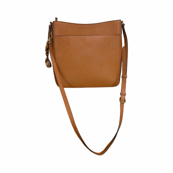 Michael Kors Jet Set Travel Large Brown Saffiano Leather Bag - Picture 4 of 14